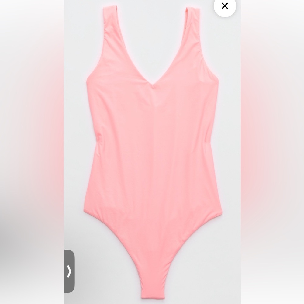 Aerie pink bodysuit
